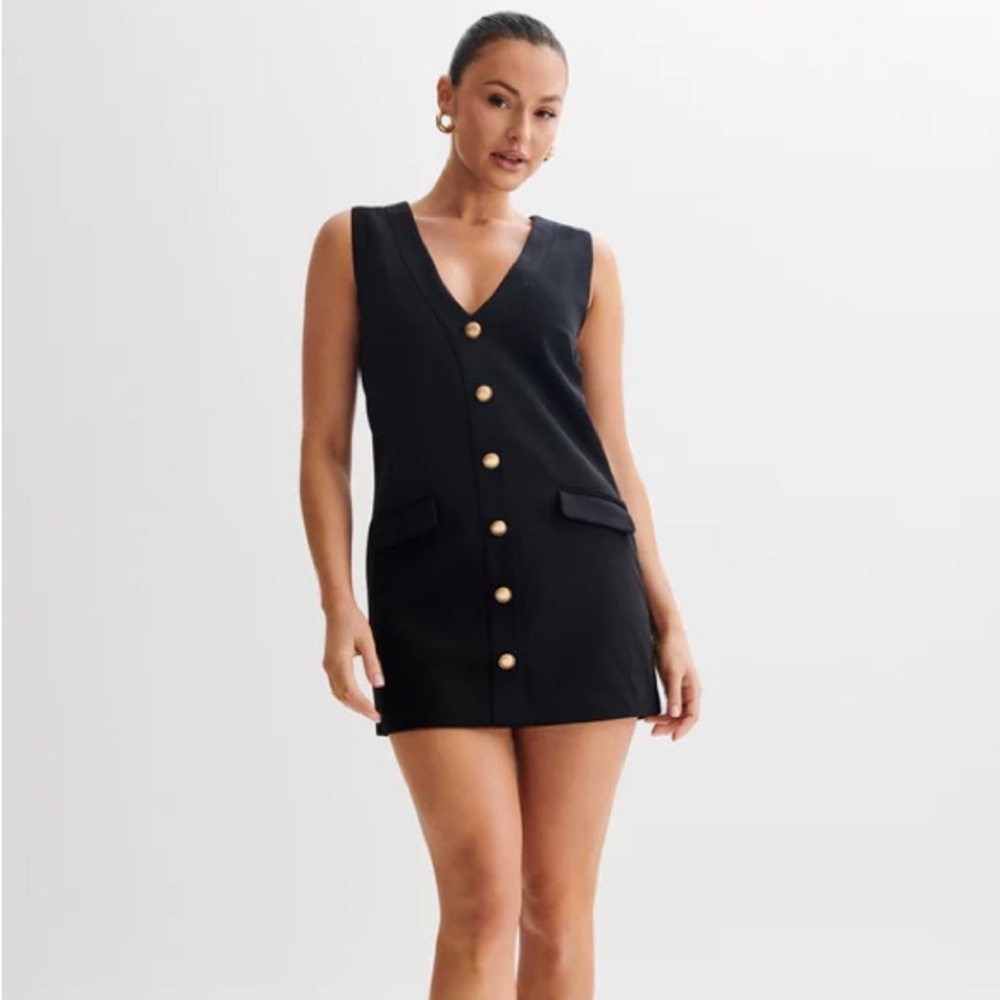 Brand new black meshki dress